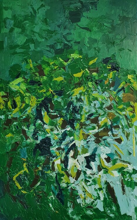 Cromatico verde Domenico Asmone