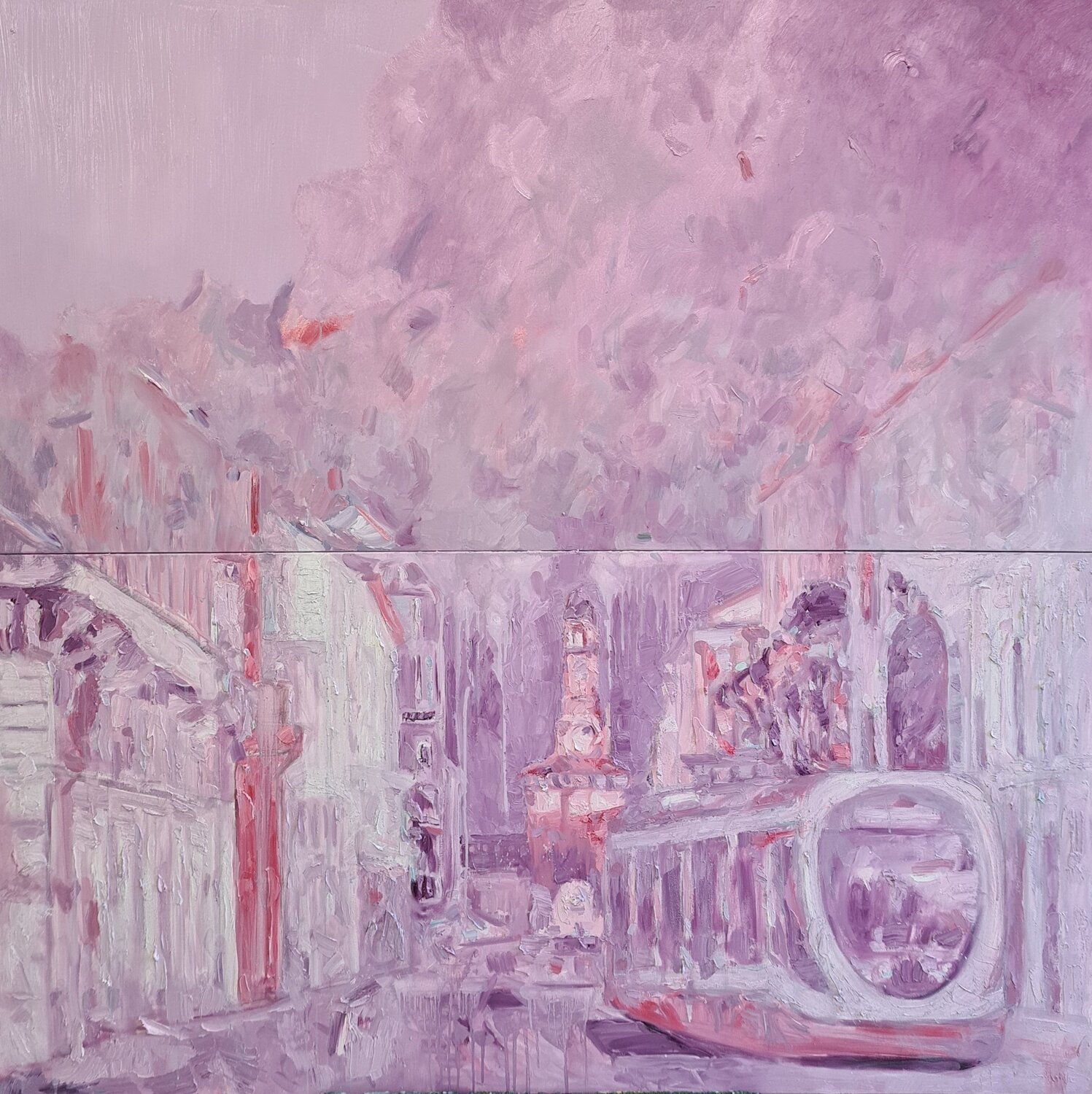 Cromatico rosa - Milano Domenico Asmone
