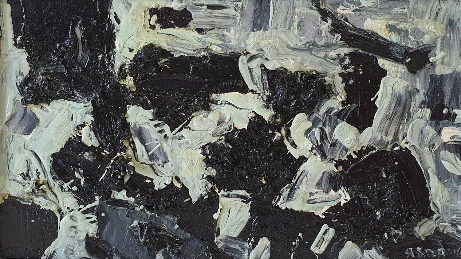 Cromatico bianco e nero Domenico Asmone