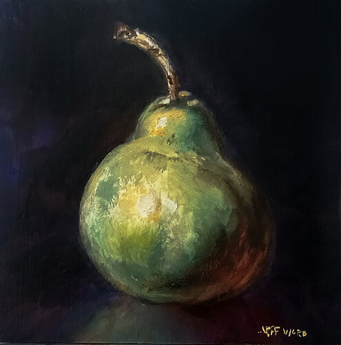 Pear di Jeff Ward, Pittura in vendita su Singulart