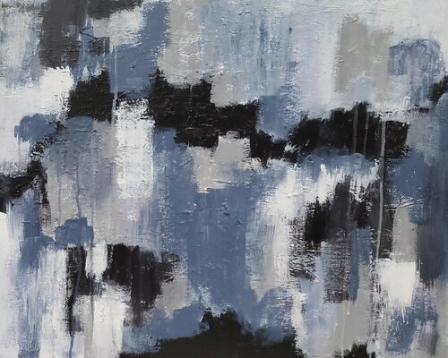 Life is not just black and white...III di Gail Morrison-Hall, Pittura in vendita su Singulart