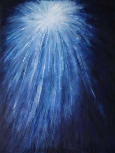Moonlight Veil von Gail Morrison-Hall, Malerei kaufen auf Singulart