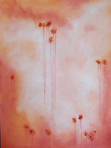 Orange Storm van Gail Morrison-Hall, Schilderij te koop op Singulart