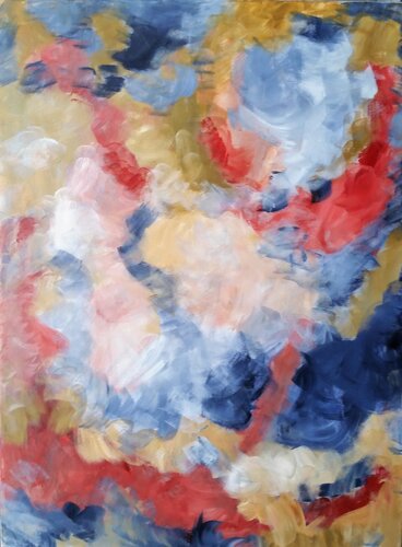 Cosmic Explosion di Gail Morrison-Hall, Pittura in vendita su Singulart