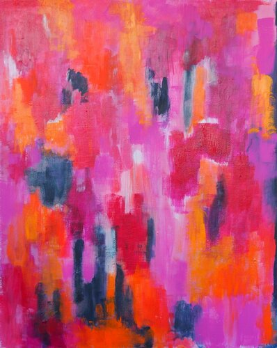 Dancing Red von Gail Morrison-Hall, Malerei kaufen auf Singulart