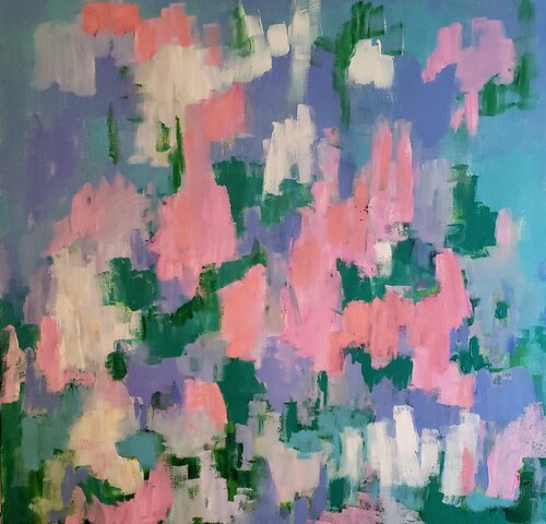 Hydrangea Bloom di Gail Morrison-Hall, Pittura in vendita su Singulart