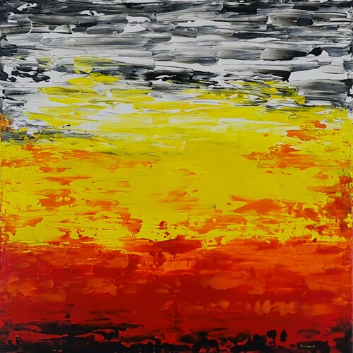 Sunset 2 di Daniel Urbaník, Pittura in vendita su Singulart