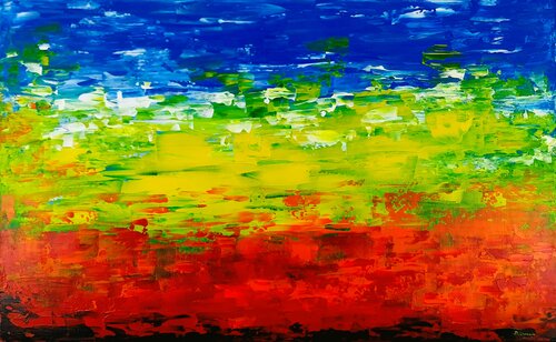 Sunset 3 di Daniel Urbaník, Pittura in vendita su Singulart