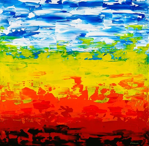 Sunset 4 de Daniel Urbaník, Pintura a la venta en Singulart