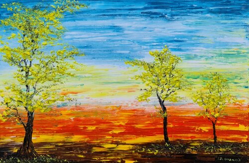 Autumn 1 van Daniel Urbaník, Schilderij te koop op Singulart
