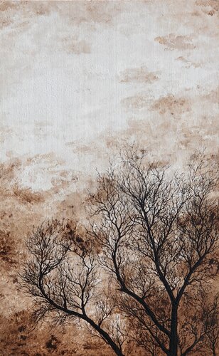 Brown landscape von Daniel Urbaník, Malerei kaufen auf Singulart