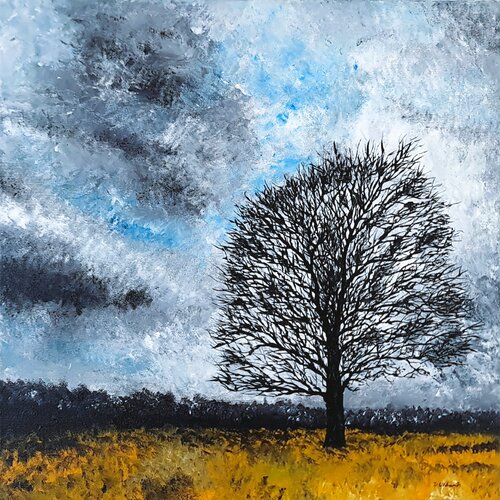 Rain is coming van Daniel Urbaník, Schilderij te koop op Singulart