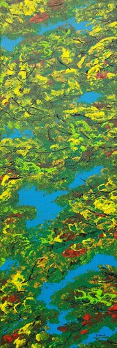 Colorful autumn 2 von Daniel Urbaník, Malerei kaufen auf Singulart