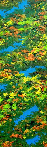 Colorful autumn 3 von Daniel Urbaník, Malerei kaufen auf Singulart