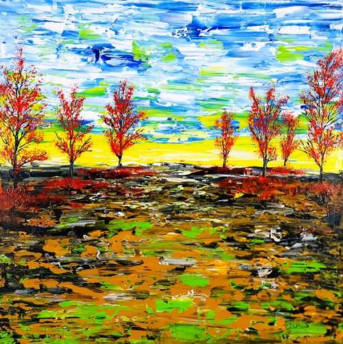 Autumn landscape Daniel Urbaník