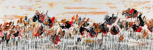 Wild poppies 6 von Daniel Urbaník, Malerei kaufen auf Singulart