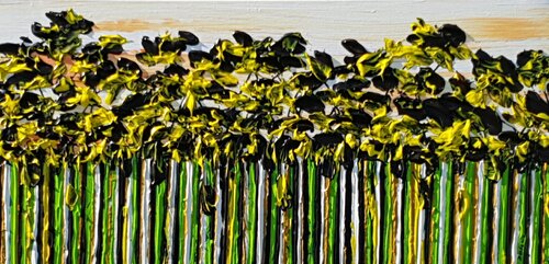 Meadow In Summer 9 di Daniel Urbaník, Pittura in vendita su Singulart