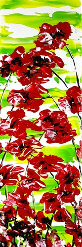 Poppy songs 3 de Daniel Urbaník, Pintura a la venta en Singulart