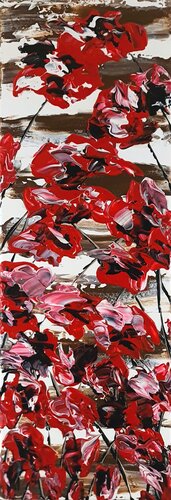 Poppy songs 7 von Daniel Urbaník, Malerei kaufen auf Singulart