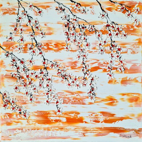 Cherries in the spring 3 van Daniel Urbaník, Schilderij te koop op Singulart