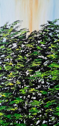 In the forest 2 von Daniel Urbaník, Malerei kaufen auf Singulart
