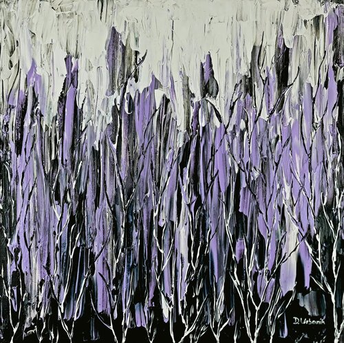 Storm in Purple van Daniel Urbaník, Schilderij te koop op Singulart