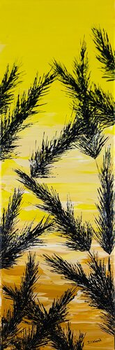 Dream In Grass 6 van Daniel Urbaník, Schilderij te koop op Singulart