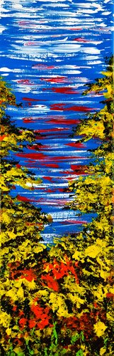 Autumn Wind 2 van Daniel Urbaník, Schilderij te koop op Singulart