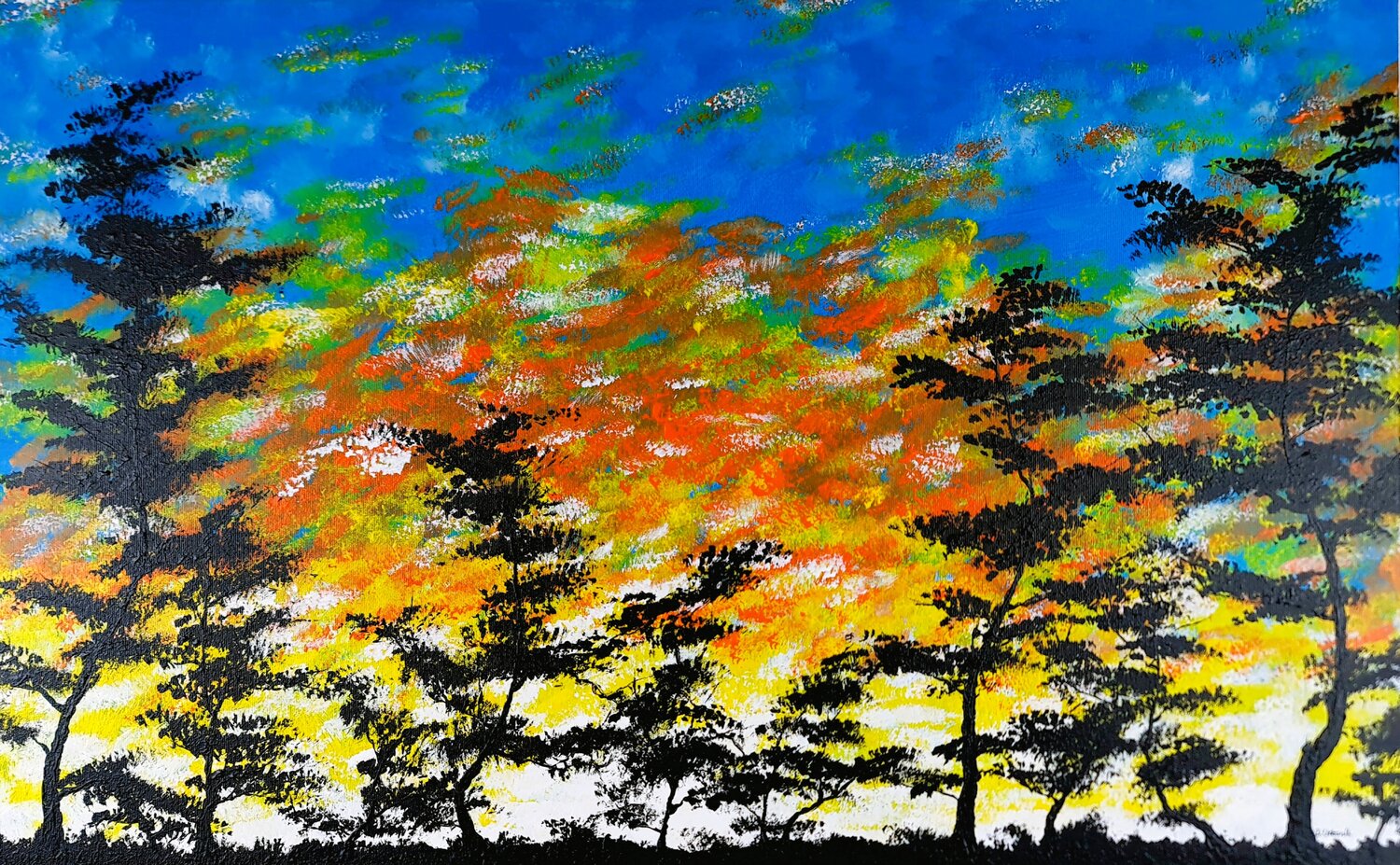 Yellow sunset 3 Daniel Urbaník