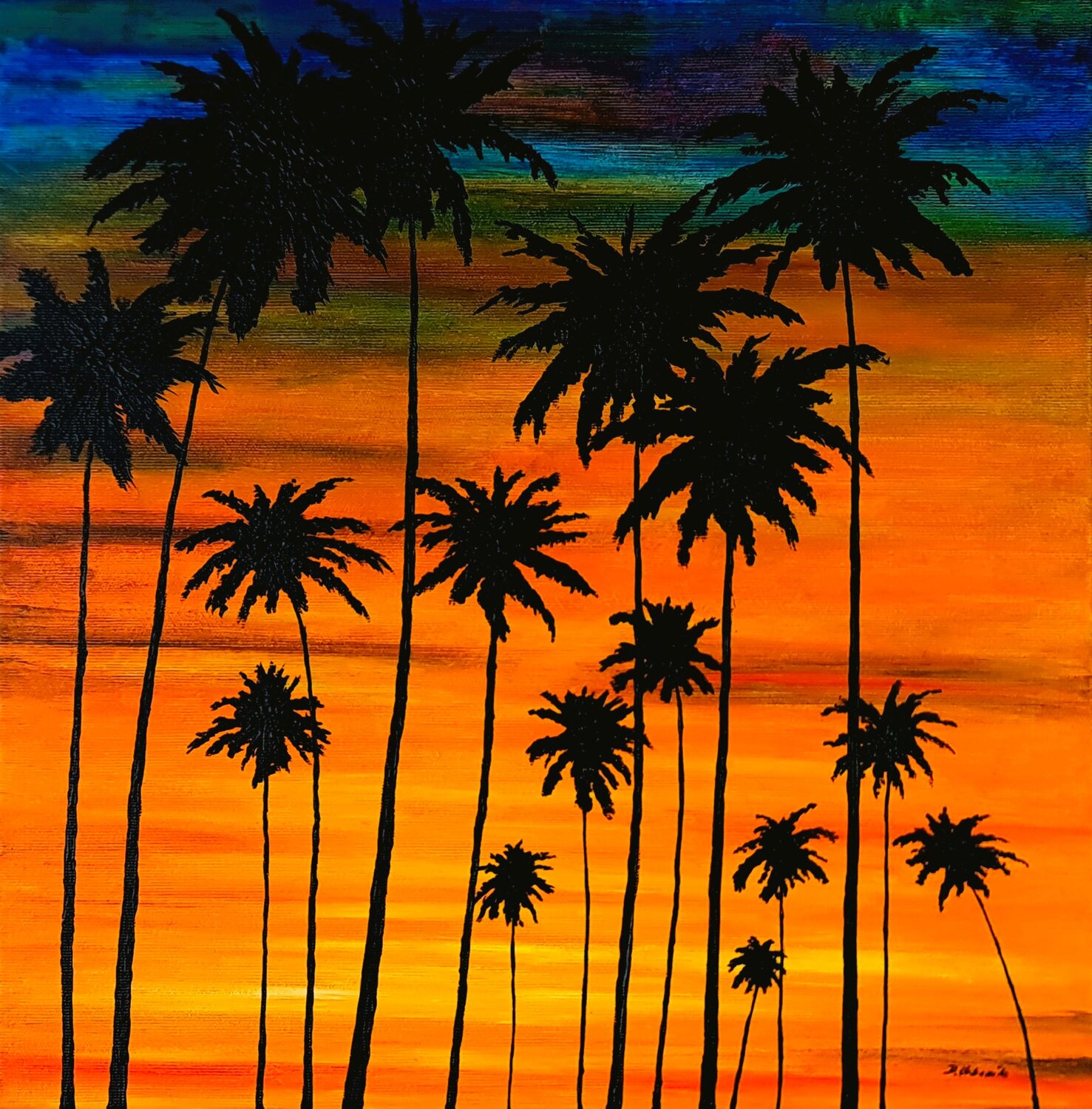 Palm trees Daniel Urbaník