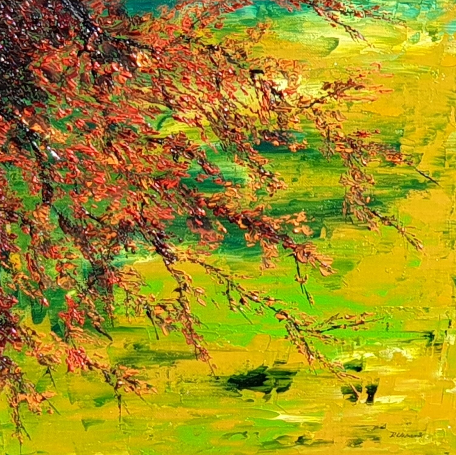 Blooming abstract Daniel Urbaník