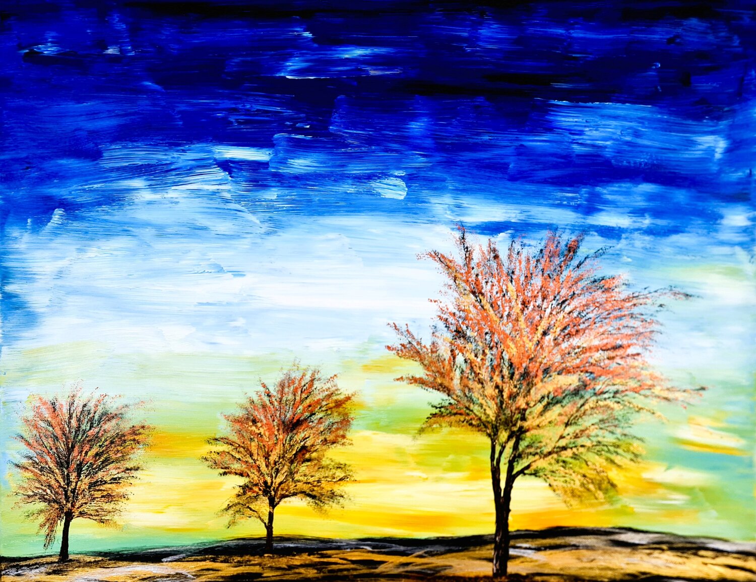 Golden trees Daniel Urbaník