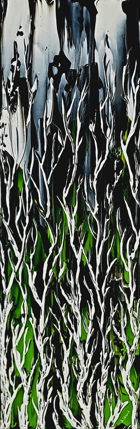 Birches In Storm 1 Daniel Urbaník