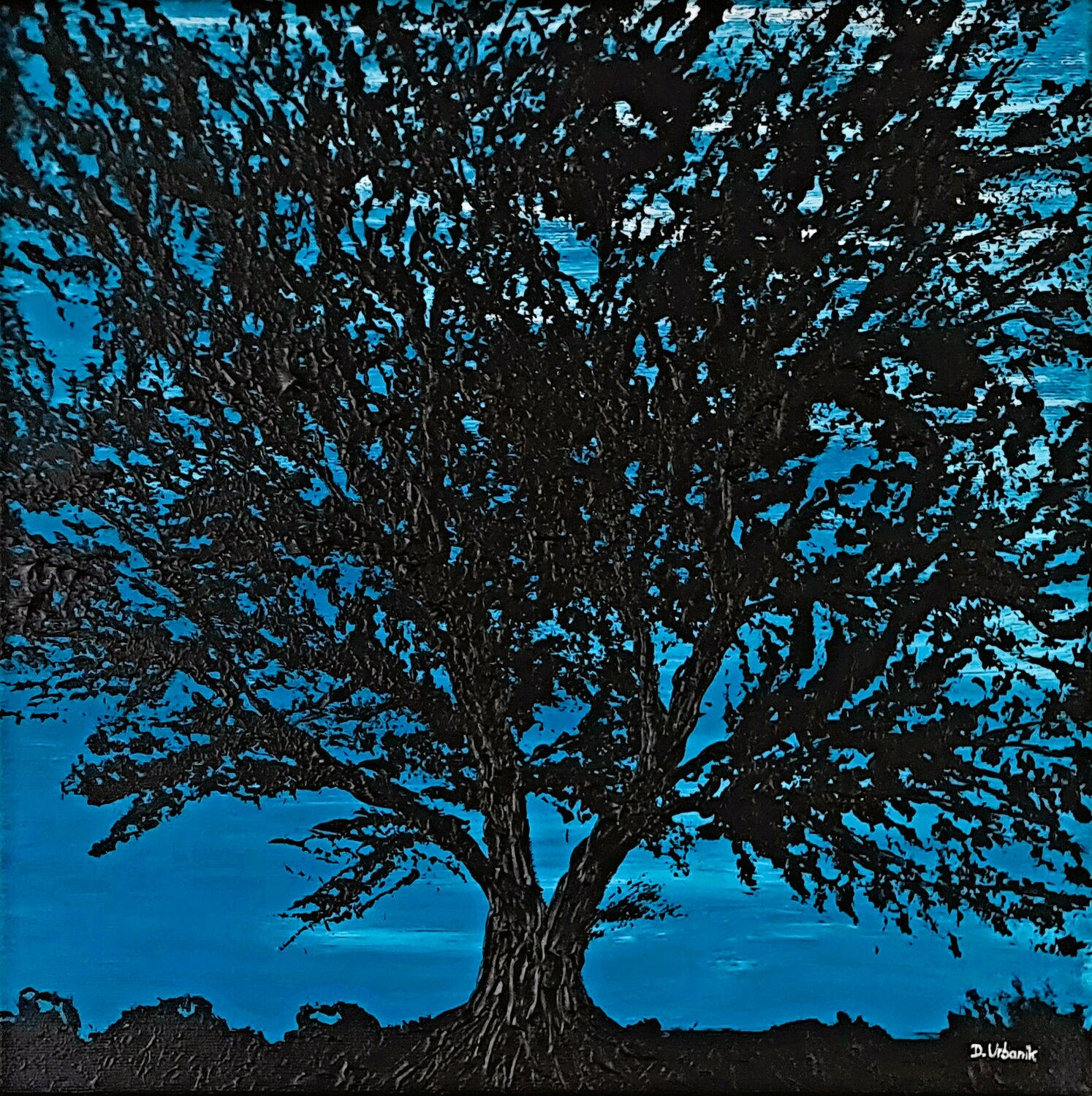 Night tree 1 Daniel Urbaník
