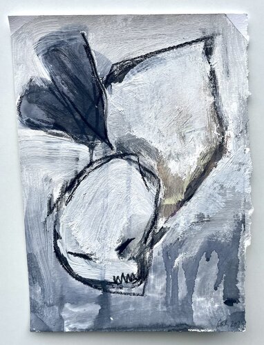 Nach einem langen Arbeitstag II par Silke Schwarzbach, Peinture en vente sur Singulart
