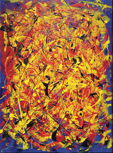 World Aura Choregraphy van Annabelle EUGENIA, Schilderij te koop op Singulart