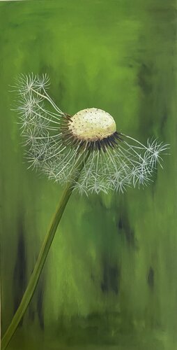 Faszination Pusteblume di Iris Leister, Pittura in vendita su Singulart