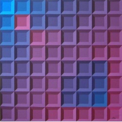 Raziocromatico 13 von Davide Danesi, Malerei kaufen auf Singulart