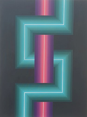 CromoNeon 08 de Davide Danesi, Pintura a la venta en Singulart