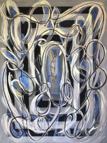 Milkweed Marathon van Denise Carvalho, Schilderij te koop op Singulart