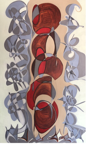 Light in the Seedlings di Denise Carvalho, Pittura in vendita su Singulart