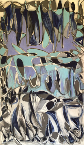 Blue van Denise Carvalho, Schilderij te koop op Singulart