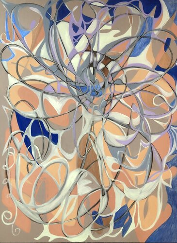 Blowing in the Wind di Denise Carvalho, Pittura in vendita su Singulart