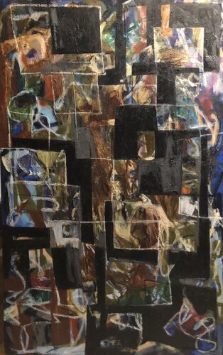 Upper/Lower (2021) von Denise Carvalho, Malerei kaufen auf Singulart