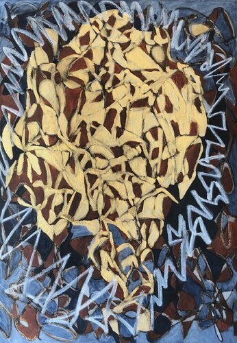 Rice and Gold von Denise Carvalho, Malerei kaufen auf Singulart