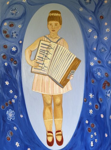 Girl (2025) by Denise Carvalho, Painting for Sale on Singulart