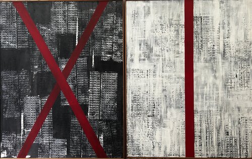 IX XI (2001) von Denise Carvalho, Malerei kaufen auf Singulart