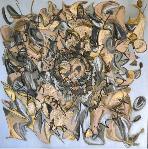 Akasha (2023) van Denise Carvalho, Schilderij te koop op Singulart