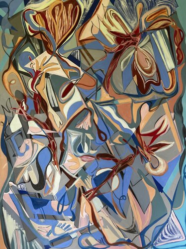 Collectively Individual (2025) van Denise Carvalho, Schilderij te koop op Singulart