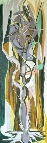 Ascending Greens von Denise Carvalho, Malerei kaufen auf Singulart